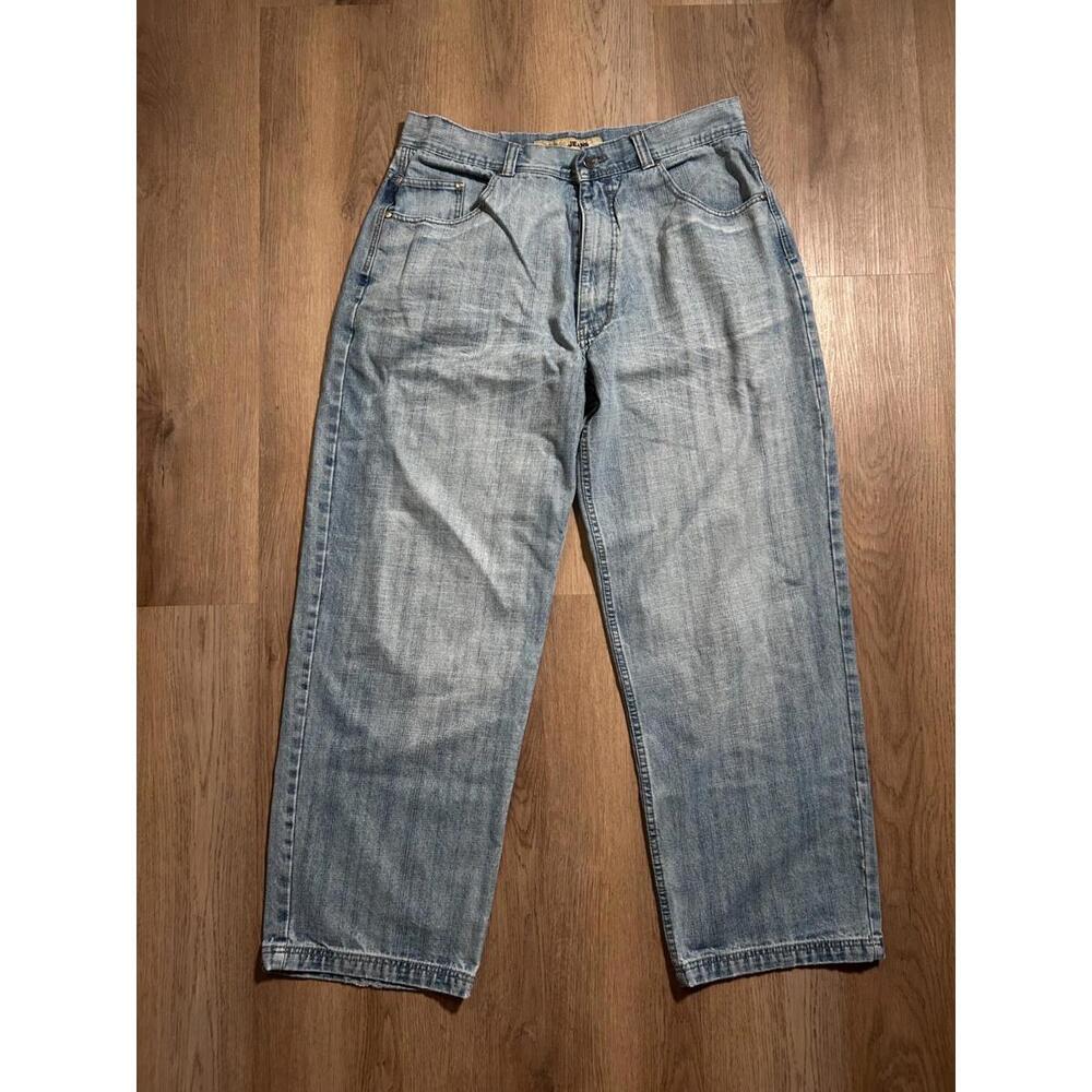 Vintage Regal Jeans Men's 38 X 32 Jeans Faded Baggy Wide Leg Streetwear Y2K